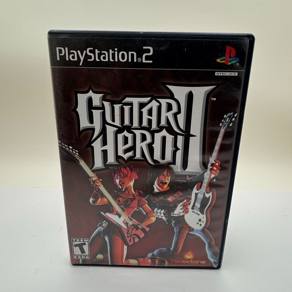 Guitar Hero II 2 PS2 (Sony PlayStation 2, 2006) Complete W/ Manual